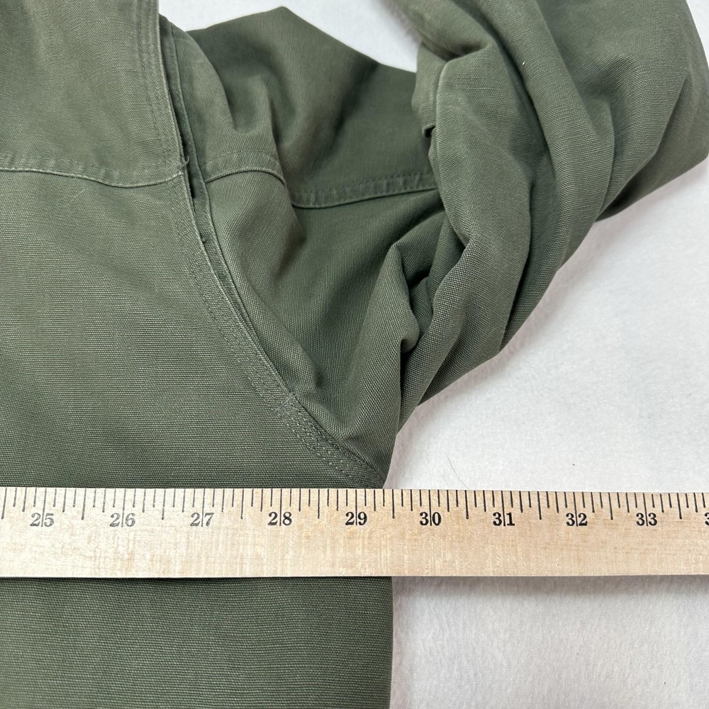 Under Armour Jacket Mens 2XL Green Quilted Lined Canvas Bomber Hunting Real Tree - Picture 14 of 15
